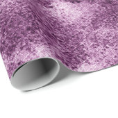 Gemusterte, violette, abstrakte, geschmückte, alte geschenkpapier (Rolleneckpunkt)