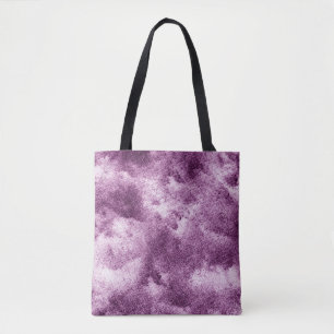 Gemusterte, violette, abstrakte, geschmückte, alte tasche