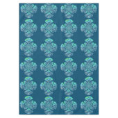 Gemusterte Wasserlilie Tischdecke (Vorderseite)