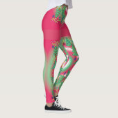 Gemusterte WeihnachtsLeggings Leggings (Rechts)