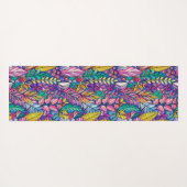 Gemusterte Yoga Mat Yogamatte (Rückseite (Horizontal))