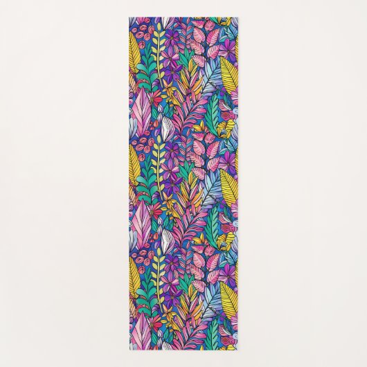 Gemusterte Yoga Mat Yogamatte (Vorderseite)