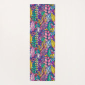 Gemusterte Yoga Mat Yogamatte (Rückseite)