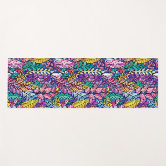 Gemusterte Yoga Mat Yogamatte (Vorderseite (Horizontal))