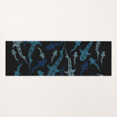 Gemusterte Yogamatte des Walhaifischs (Vorderseite (Horizontal))