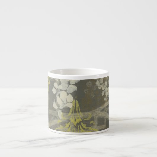 Gemusterte Zweigstelle Blossom I Espressotasse (Vorderseite)