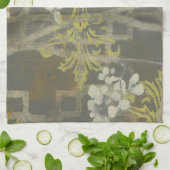 Gemusterte Zweigstelle Blossom I Geschirrtuch (Gefaltet)