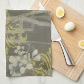 Gemusterte Zweigstelle Blossom I Geschirrtuch (Viertel Falte)