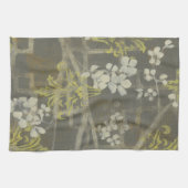 Gemusterte Zweigstelle Blossom I Geschirrtuch (Horizontal)