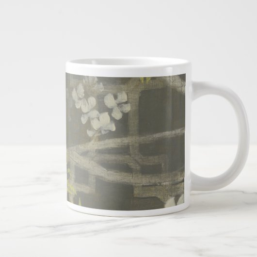 Gemusterte Zweigstelle Blossom I Jumbo-Tasse (Rechts)