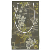 Gemusterte Zweigstelle Blossom I Kleine Geschenktüte (Vorderseite)