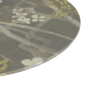 Gemusterte Zweigstelle Blossom I Schneidebrett (Ecke)