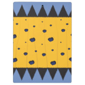 Gemusterte Zwischenablage Klemmbrett (Rückseite)