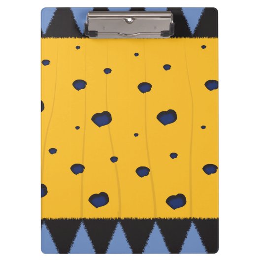 Gemusterte Zwischenablage Klemmbrett (Vorderseite)