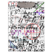 Gemusterte Zwischenablage Klemmbrett (Vorderseite)