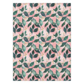 Gemusterter botanischer Winterurlaub Tischdecke (Vorderseite)