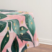 Gemusterter botanischer Winterurlaub Tischdecke (Beispiel)
