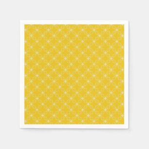 Gemusterter Cocktail Napkins bei sonniger Strahlun Serviette