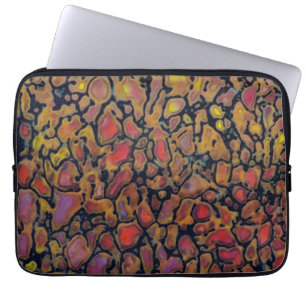 Gemusterter Dinosaurier Laptopschutzhülle