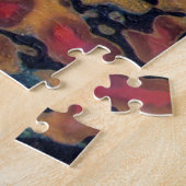 Gemusterter Dinosaurier Puzzle (Seite)