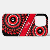 Gemusterter Fall-Mate-iPhone Case-Mate iPhone Hülle (Rückseite (Horizontal))
