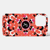 Gemusterter Fall-Mate-iPhone Case-Mate iPhone Hülle (Rückseite (Horizontal))