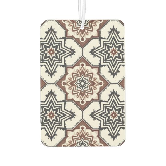 Gemusterter Freshener der marokkanischen Tile Autolufterfrischer (Rückseite)