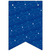 Gemusterter Geburtstag Wimpelkette (Erste Fahne)