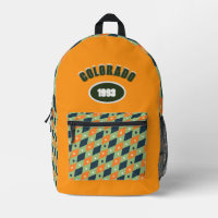 Gemusterter gedruckter Rucksack