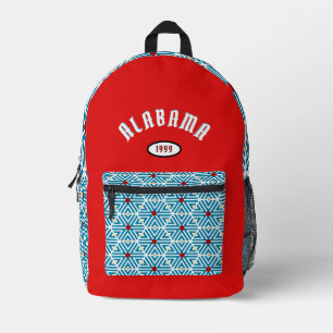 Gemusterter gedruckter Rucksack