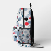 Gemusterter gedruckter Rucksack (Rechts)