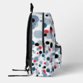 Gemusterter gedruckter Rucksack (Links)