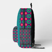 Gemusterter gedruckter Rucksack (Rechts)