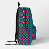 Gemusterter gedruckter Rucksack (Links)