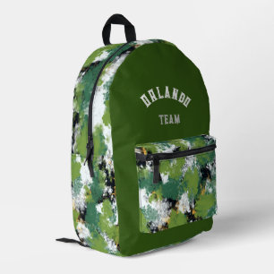 Gemusterter gedruckter Rucksack