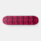 gemusterter Hintergrund Skateboard (Horizontal)