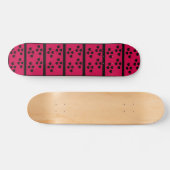 gemusterter Hintergrund Skateboard (Horizontal)