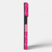 Gemusterter individuelle Name mit Damaskus, heißro Case-Mate iPhone Hülle (Rückseite / Rechts)