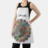 Gemusterter Künstler Schürze (InSitu)
