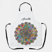 Gemusterter Künstler Schürze (Vorderseite)