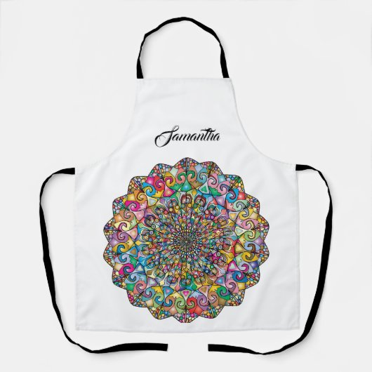 Gemusterter Künstler Schürze (Vorderseite)