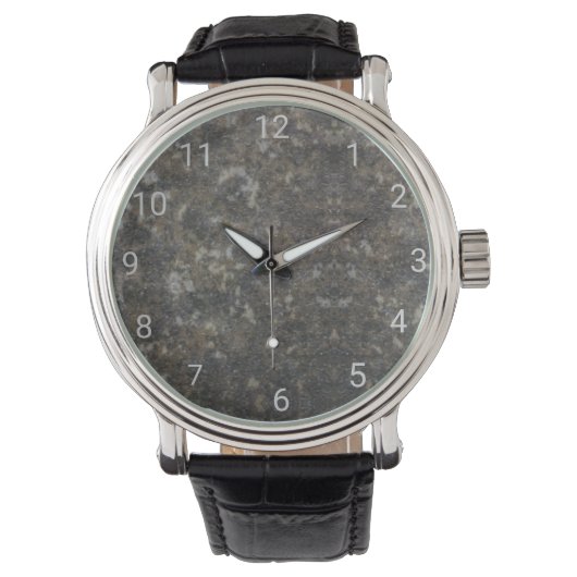 Gemusterter Marmor Armbanduhr (Vorderseite)