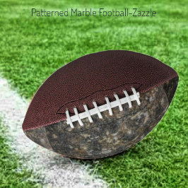 Gemusterter Marmorfußball Football