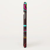 Gemusterter Mehrfachtelefonfall in Funkkreisen Case-Mate iPhone Hülle (Hinten/Rechts)