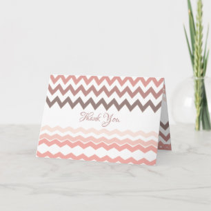 Gemusterter Pink Pum Notecard Karte