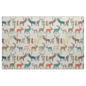 gemusterter Rotwildstein Stoff (Fat Quarter (45,7 x 55,9 cm))