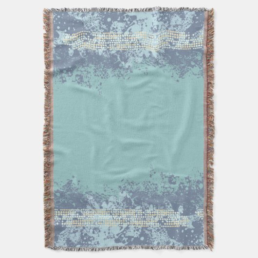 Gemusterter Seeblick Decke (Vorderseite Vertikal)