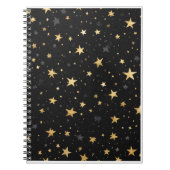 gemusterter Star Notizblock (Vorderseite)