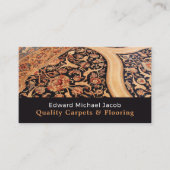 Gemusterter Teppichboden, Teppichboden, Fitnessger Visitenkarte (Vorderseite)