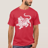 Gemusterter Tiger-T - Shirt (Vorderseite)